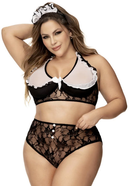 Clean You Up! Curvy Size Maid Costume