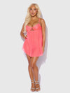 Coral Reef Hottie- Underwire Babydoll