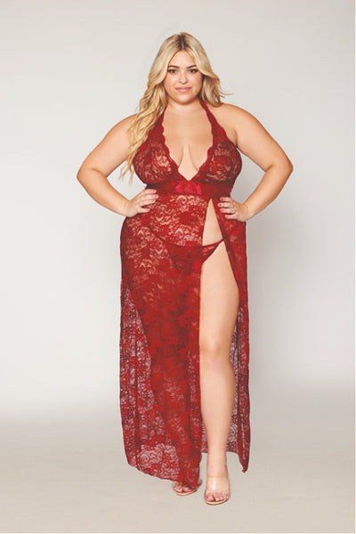 Late Night Love- Plus Size Gown