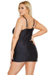 Sexy Mamacita- Plus Size Black Dress