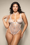 Iridescent Pearl Teddy White