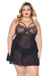 Falling For You! Curvy Size Babydoll