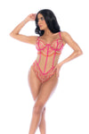 Fresh As Flowers- Underwire Lace Teddy