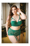 Green Beer or Me? Plus Size Bra Set