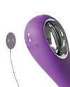 Pipedream Fantasy For Her Her Ultimate Pleasure Pro Rechargeable Silicone Flicking Suction Dual Stimulator Purple