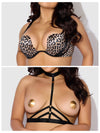 Makw Me Meow! Curvy Size Bra & Harness Set