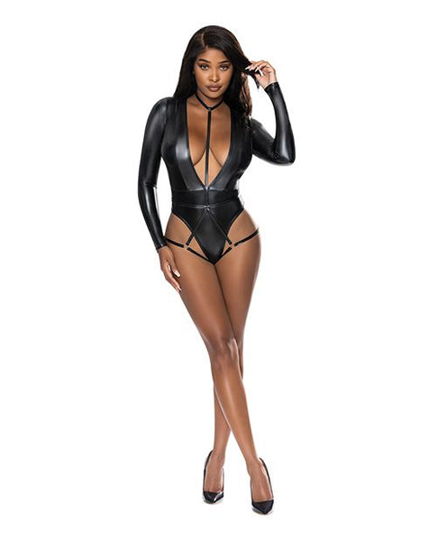 Are You Ready?Wet Look Bodysuit