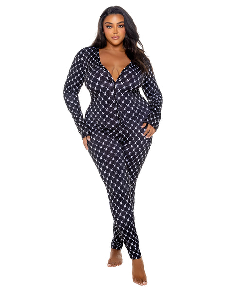 Playboy Bunny Cozy Lounge Union Suit