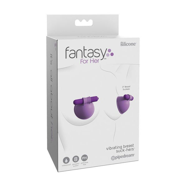 Fantasy For Her Vibrating Breast Suck-Hers