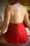 HOT BLOODED! Lace Dress & G-string Plus Size