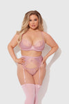 Romance Me, NOW!- Curvy Size Bra Set