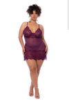 Get Me NOW! Curvy Size Babydoll Set