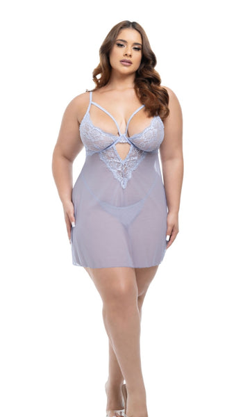 Catchin' You- Curvy Size Babydoll