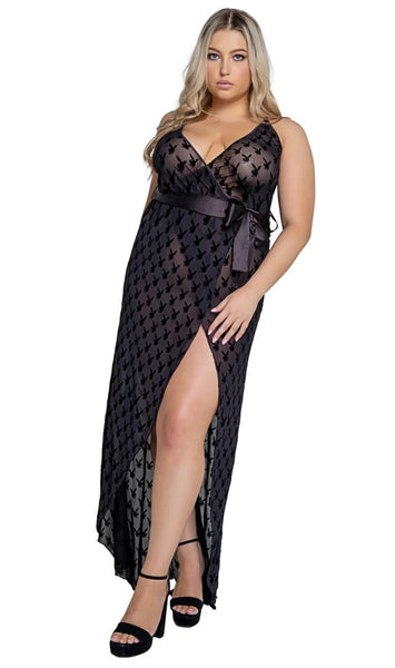 Evening Bunny- Curvy Size Long Gown