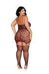 Queen "B"- Leopard Patten Chemise