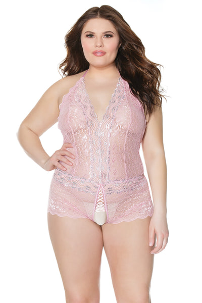 Pretty In Pink- Plus Size Pink Lingerie