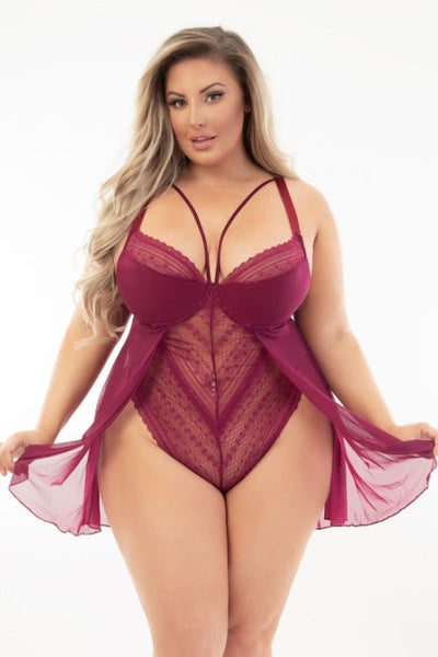 Show Mama What You Got!! Plus Size Teddy
