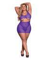Just Got The Call- Purple Chemise