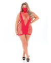 Masquerade Seamless Dress- Available in Red or Black