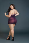 Slither Into This! Plus Size Purple Lingerie