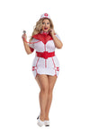 Zip-Up Nurse-  Sexy Plus Size Nurse Costume